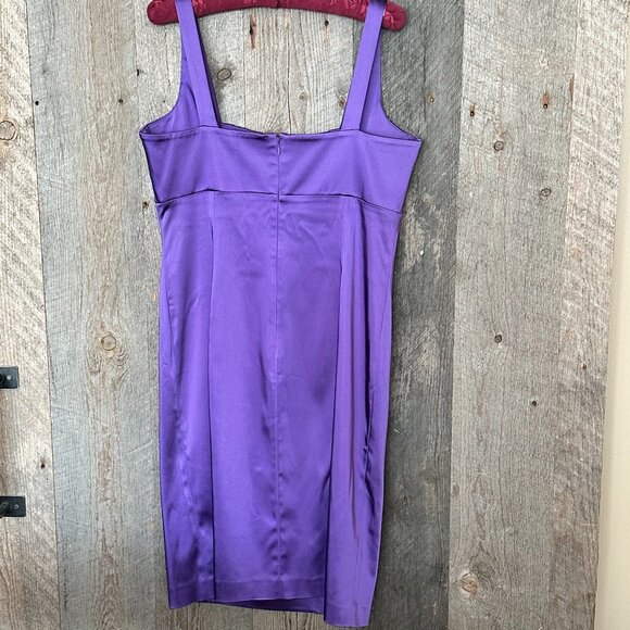 Calvin Klein Purple Cocktail Dress - Picture 9 of 11